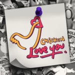 chicken love you android application logo